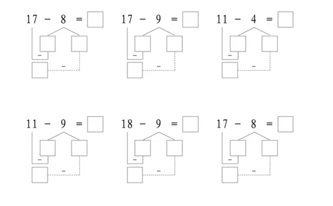 平十法1共17页_幼小衔接全套_7.幼小衔接全套_02、数学_2、凑十法借十法平十法破十法_1、平十法85页