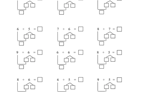 凑十法破十法综合练习题28页_幼小衔接全套_7.幼小衔接全套_02、数学_2、凑十法借十法平十法破十法_5、综合练习48页
