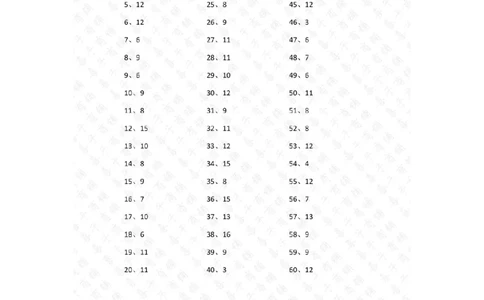 15以内加法第41~60篇答案_小学数学口算竖式脱式计算应用题一二三四五六年级上下册电_小学数学口算题库电子版（1-6）_小学数学口算一年级_口算题适合1年级(含答案）