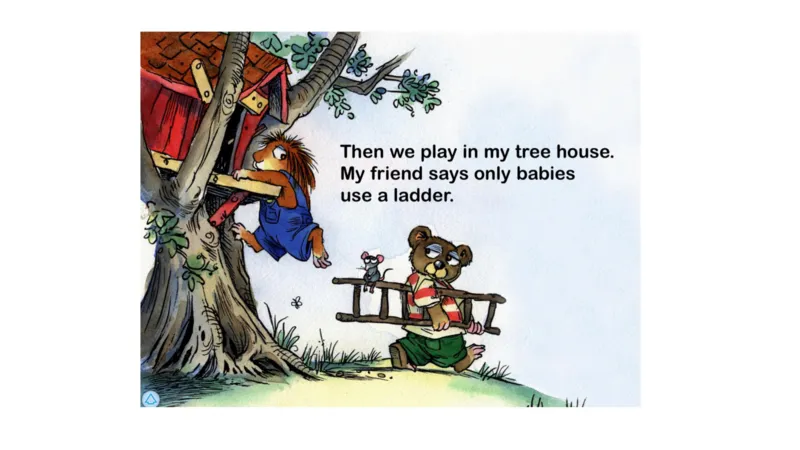 20.Justmyfriendandme_Frank（小毛怪）老师爆笑阅读单词课（50个故事3000词）_小炸毛爆笑故事单词课课件