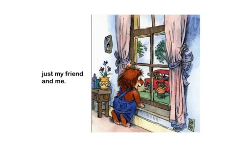 20.Justmyfriendandme_Frank（小毛怪）老师爆笑阅读单词课（50个故事3000词）_小炸毛爆笑故事单词课课件