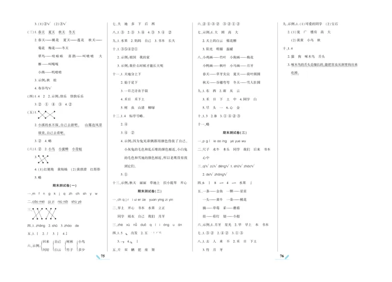《核心期末》语文1年级上册RJ版_2024年人教版小学数学一二三四五六年级上册下册期中期末试a0747_小学全科《同步练习+精品试卷》打包下载（1-6年级单元月考期中期末试卷）_期末总复习