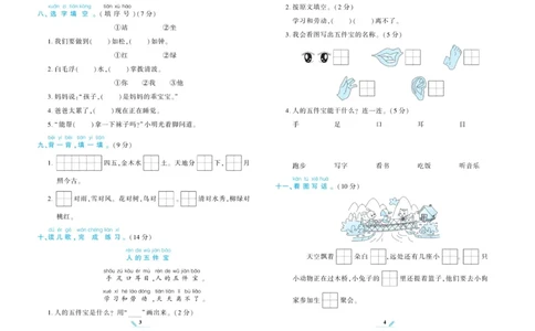 《核心期末》语文1年级上册RJ版_2024年人教版小学数学一二三四五六年级上册下册期中期末试a0747_小学全科《同步练习+精品试卷》打包下载（1-6年级单元月考期中期末试卷）_期末总复习