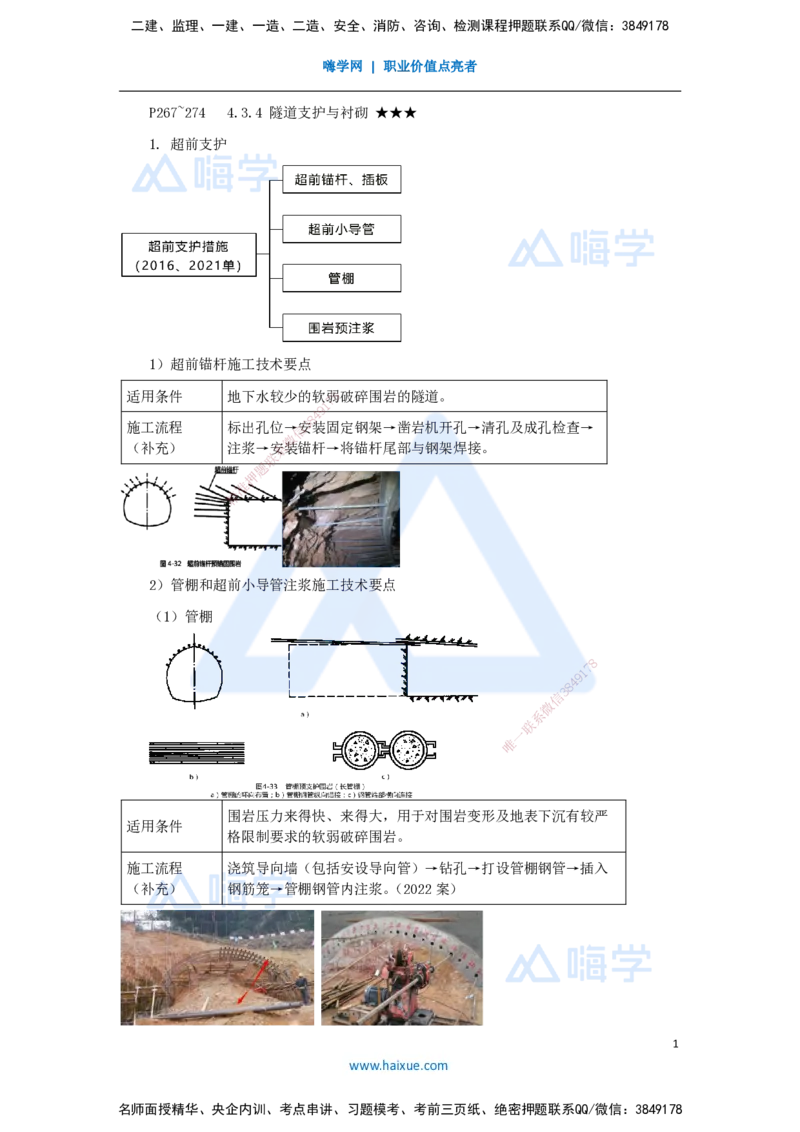 47.2025李昌春-名师精讲通关-第四章（47）隧道支护与衬砌_2026年一级建造师_2026年一建公路_2025年一建公路SVIP_02-基础精讲✿高端面授✿深度强化_讲义