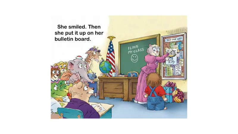 15.Thebestteacherever_Frank（小毛怪）老师爆笑阅读单词课（50个故事3000词）_小炸毛爆笑故事单词课课件