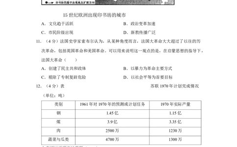 2019年高考历史试卷（新课标Ⅱ）（空白卷）_历史历年高考真题_新&middot;Word版2008-2025&middot;高考历史真题_历史（按年份分类）2008-2025_2019&middot;历史高考真题