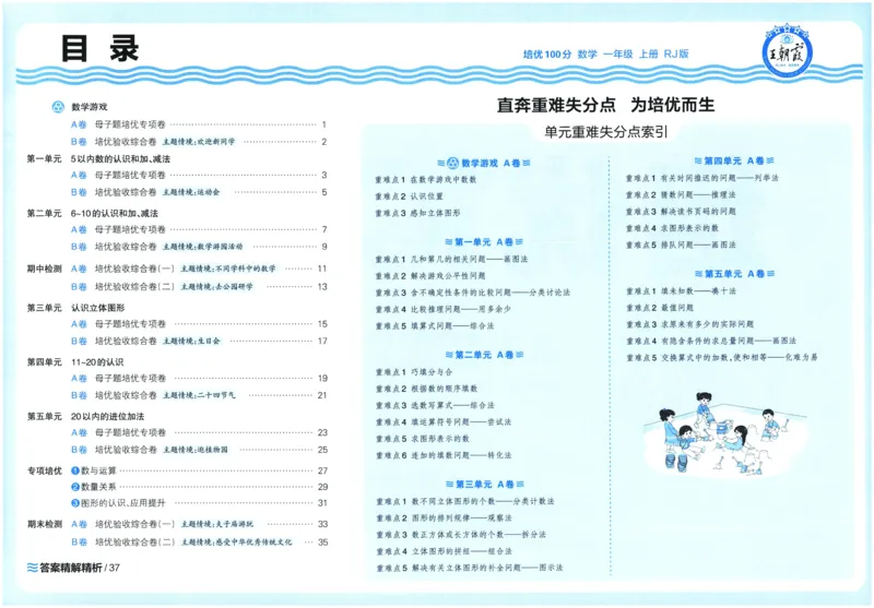 25秋王朝霞：培优100分 1数上