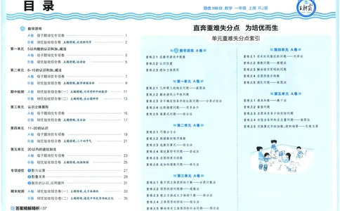 25秋王朝霞：培优100分 1数上