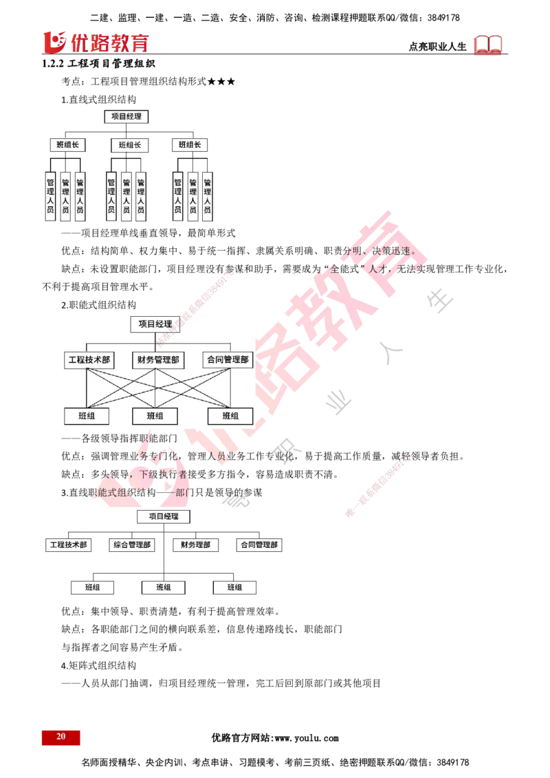 25年一建《项目管理》大V精讲第1章讲义打印版_2026年一级建造师_2026年一建管理_2025年一建管理SVIP_02-基础精讲✿高端面授✿深度强化_30-管理《强化精讲班》许名标YL