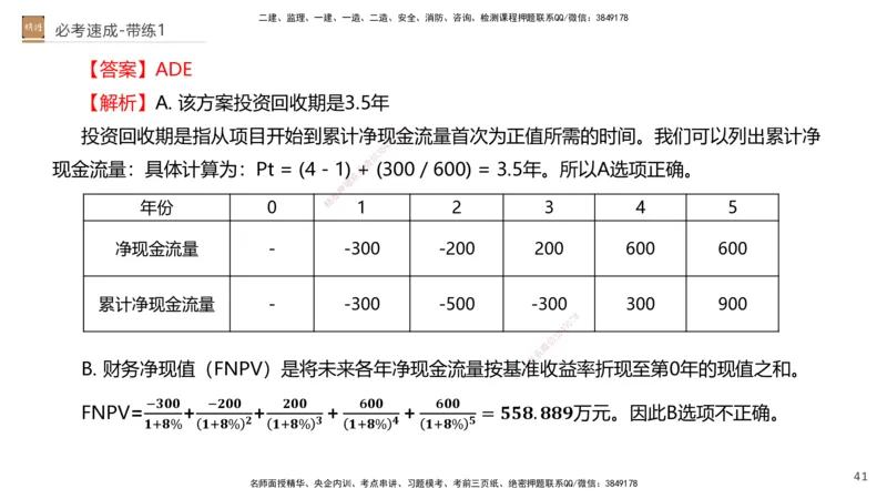 01.2026路佳凡-必考速成-经济1（带练）_2026年一级建造师_2026年一建经济_2026年一建经济SVIP_2026一建经济SVIP_03-习题精析✿实战特训✿模考通关_讲义