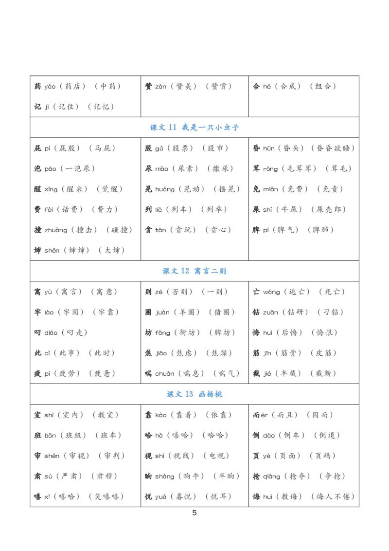 2.8二年级下册语文《认字表》注音组词(2)_二年级上下册资料_小学二年级学习资料-25年更新版_2-02、小学二年级语文下册_2-2-2、练习题、作业、试题、试卷_专项练习