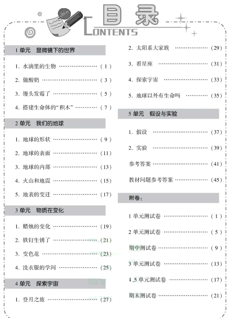 科学六年级上册苏教版_2024年人教版小学数学一二三四五六年级上册下册期中期末试a0747_小学全科《同步练习+精品试卷》打包下载（1-6年级单元月考期中期末试卷）_小学科学