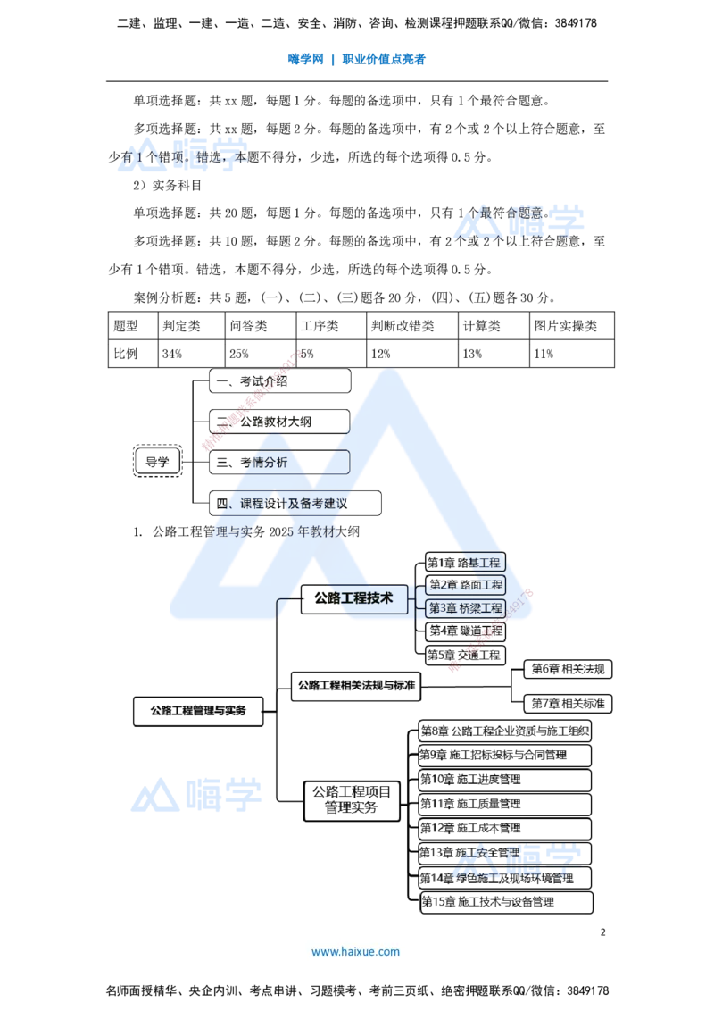 01.2025黄铃-3D实景通关-（0）导学_2026年一级建造师_2026年一建公路_2025年一建公路SVIP_02-基础精讲✿高端面授✿深度强化_25-公路《实景精讲通关》黄玲HX_讲义