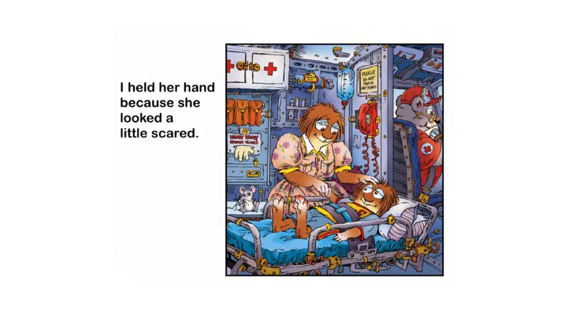 18.Mytriptothehospital_Frank（小毛怪）老师爆笑阅读单词课（50个故事3000词）_小炸毛爆笑故事单词课课件