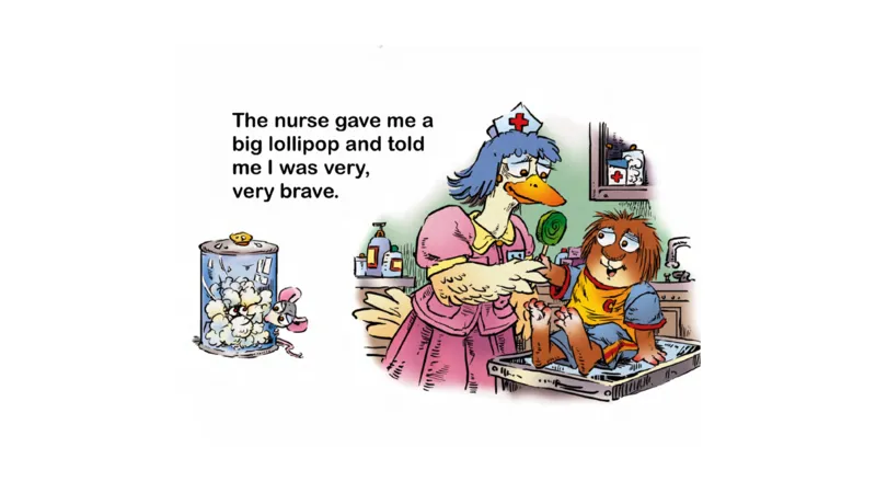 18.Mytriptothehospital_Frank（小毛怪）老师爆笑阅读单词课（50个故事3000词）_小炸毛爆笑故事单词课课件