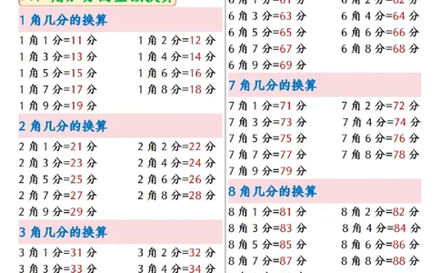 1039一年级数学下册人民币换算_纯图版__一年级上下册资料_一年级下册小红书同款资料_一下数学_25年一下数学资料