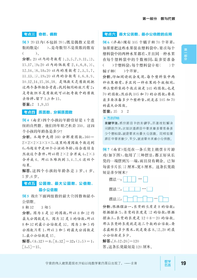 【小学数学】知识通典（人教版）