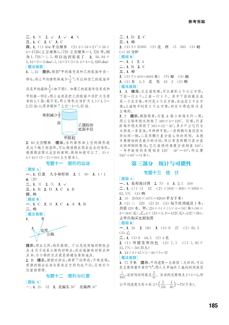 【小学数学】知识通典（人教版）