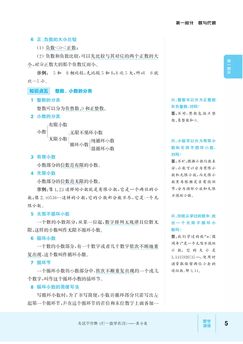 【小学数学】知识通典（人教版）