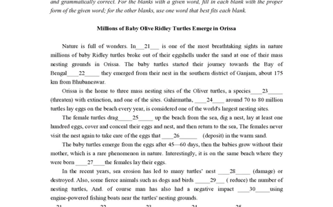 2019年高考英语试卷（上海）（秋考）（空白卷）_英语历年高考真题_新&middot;PDF版2008-2025&middot;高考英语真题_英语（按年份分类）2008-2025_2019&middot;高考英语真题