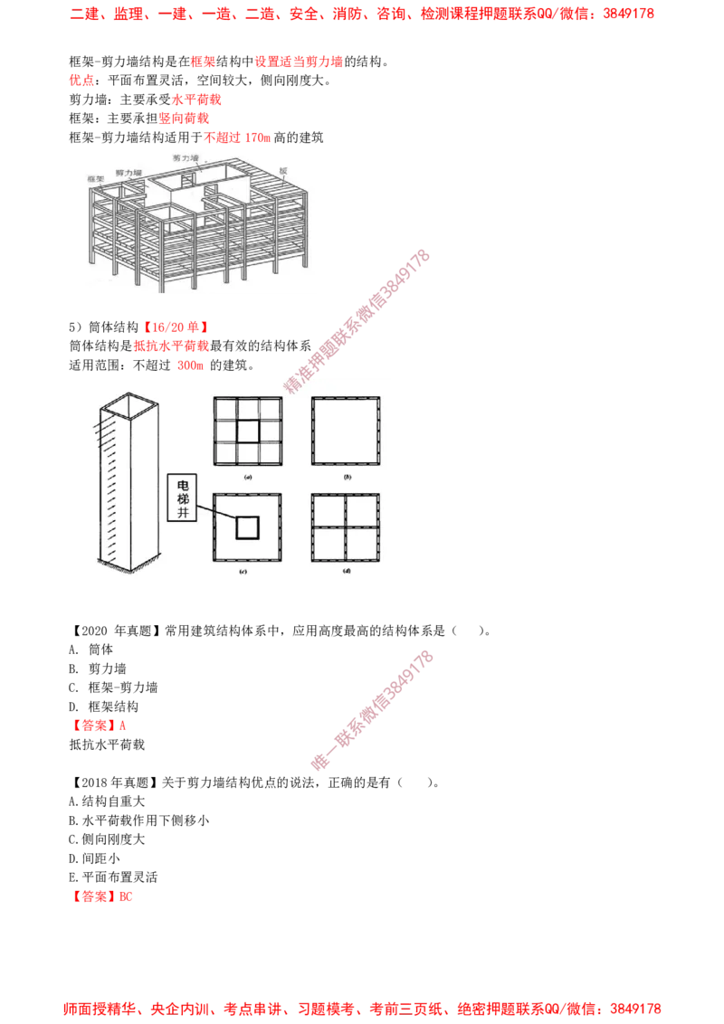 10.10-第1篇-第1章-1.3.2-常用建筑结构体系和应用-1.3.3-结构设计基本作用（荷载）_2026年一级建造师_2026年一建建筑_2025年一建建筑SVIP_02-基础精讲✿高端面授✿深度强化_01.第一章