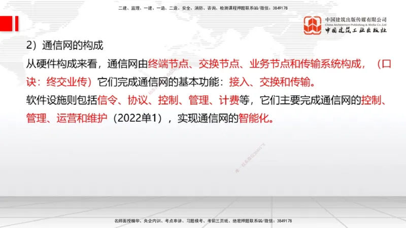 01节1.1通信网1（12.18）_2026年一级建造师_2026年一建通信_2026年一建通信SVIP_2026一建通信SVIP_02-基础精讲✿高端面授✿深度强化_04-2026年一建通信-建工社-两轮基础直播-杨鹏_讲义