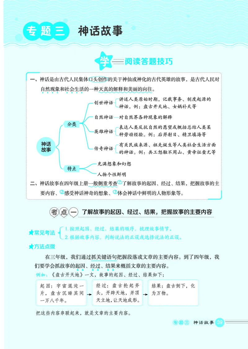 25秋 星级阅读 四年级语文上（R版）