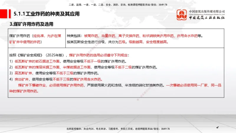 10第5章凿岩爆破工程01（1.15）_2026年一级建造师_2026年一建矿业_2026年一建矿业SVIP_2026一建矿业SVIP_02-基础精讲✿高端面授✿深度强化_02-2026年一建矿业-建工社-两轮基础直播-常青