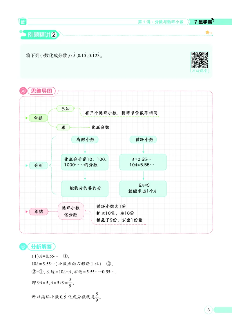 25秋7星学霸小学数学通用版第9辑(1)
