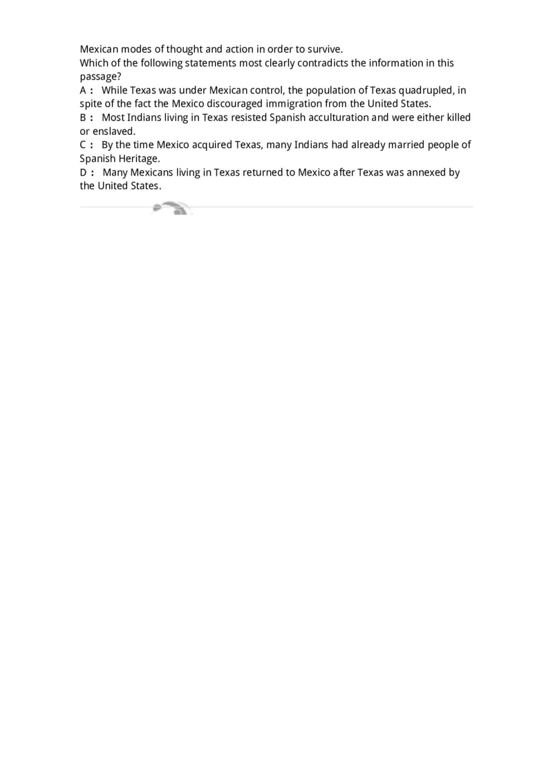 340506-阅读理解2-174340_军队文职(1)_01.军队文职真题-专业课_（全）版本一（历年真题+章节练习+模拟题）_英语言文学(军队文职)_章节练习_纯题目