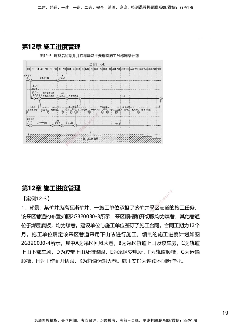 12.2025赵景满-名师精讲通关-012第三篇-第12章施工进度管理_2026年一级建造师_2026年一建矿业_2025年一建矿业SVIP_02-基础精讲✿高端面授✿深度强化_讲义
