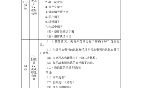1117二年级语文（统编版）《朱德的扁担》第一课时-1教学设计_二年级上下册资料_小学二年级学习资料-25年更新版_2-01、小学二年级语文上册_2-1-3、课件、讲义、教案