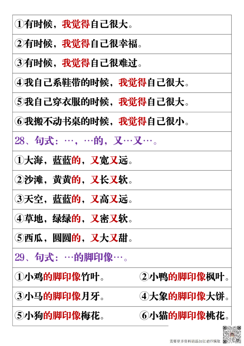 11.19一年级语文上册全册重点知识点汇总_一年级上下册资料_一年级上册小红书同款资料_一年级(1)