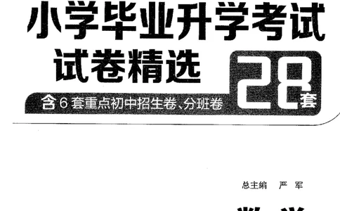 备考2024-江苏省小学数学毕业试卷精选（春雨）_2024年人教版小学数学一二三四五六年级上册下册期中期末试a0747_小学全科《同步练习+精品试卷》打包下载（1-6年级单元月考期中期末试卷）
