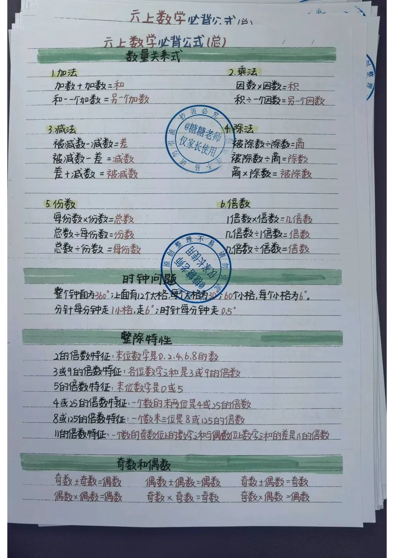 6年级重点笔记(1)(pdf.io)_小学全网线上同款资料_49号文件5-6数学语文
