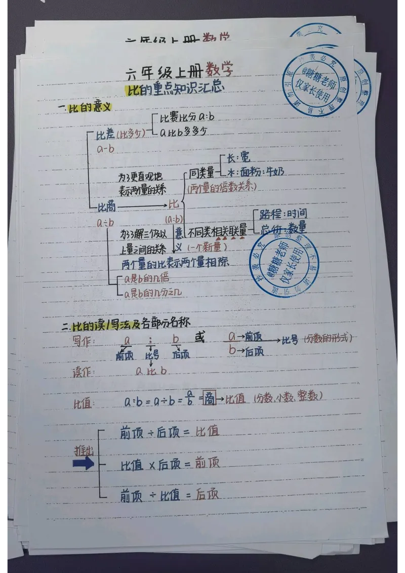 6年级重点笔记(1)(pdf.io)_小学全网线上同款资料_49号文件5-6数学语文