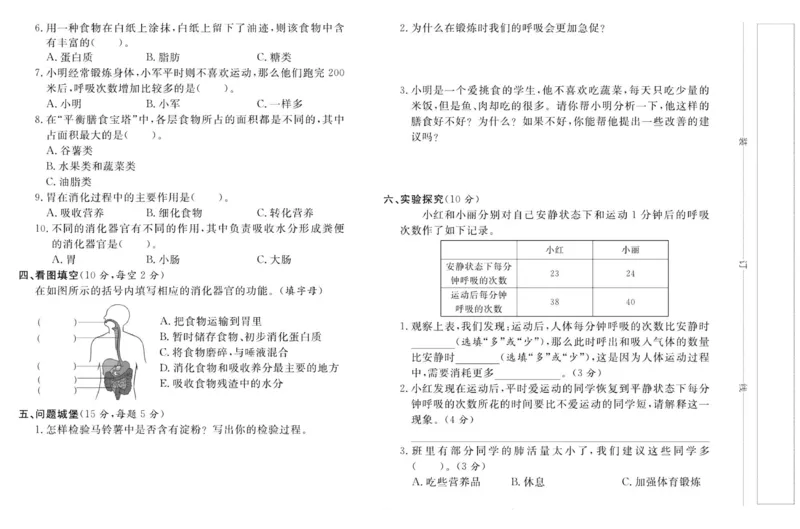 名校练加考科学教科版4年级上册_2024年人教版小学数学一二三四五六年级上册下册期中期末试a0747_小学全科《同步练习+精品试卷》打包下载（1-6年级单元月考期中期末试卷）_小学科学