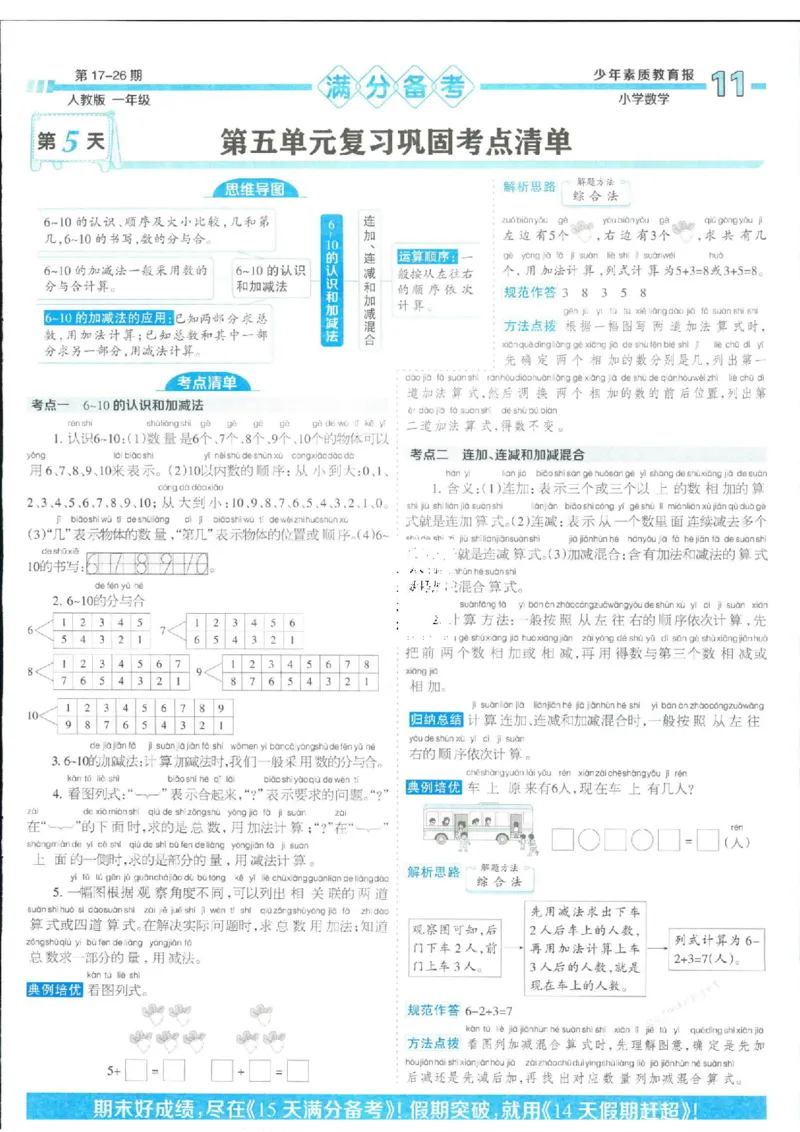 少年素质教育报1年级上册数学人教版_2024年人教版小学数学一二三四五六年级上册下册期中期末试a0747_小学全科《同步练习+精品试卷》打包下载（1-6年级单元月考期中期末试卷）