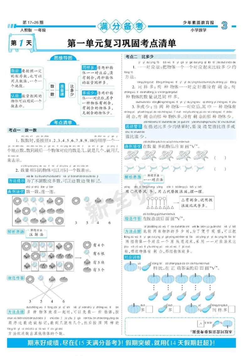 少年素质教育报1年级上册数学人教版_2024年人教版小学数学一二三四五六年级上册下册期中期末试a0747_小学全科《同步练习+精品试卷》打包下载（1-6年级单元月考期中期末试卷）