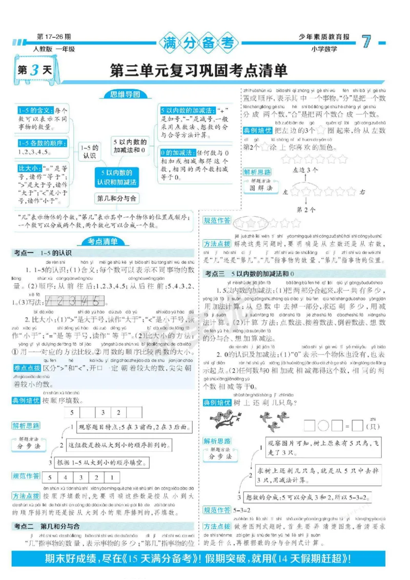 少年素质教育报1年级上册数学人教版_2024年人教版小学数学一二三四五六年级上册下册期中期末试a0747_小学全科《同步练习+精品试卷》打包下载（1-6年级单元月考期中期末试卷）