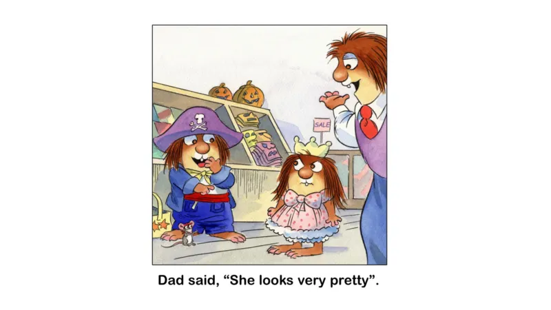 17.Trickortreat_Frank（小毛怪）老师爆笑阅读单词课（50个故事3000词）_小炸毛爆笑故事单词课课件