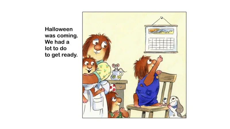 17.Trickortreat_Frank（小毛怪）老师爆笑阅读单词课（50个故事3000词）_小炸毛爆笑故事单词课课件