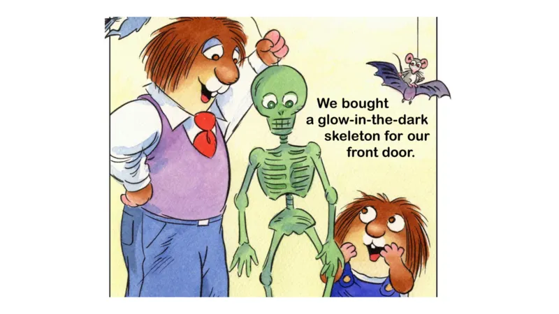 17.Trickortreat_Frank（小毛怪）老师爆笑阅读单词课（50个故事3000词）_小炸毛爆笑故事单词课课件