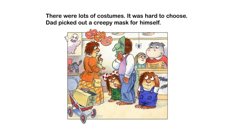 17.Trickortreat_Frank（小毛怪）老师爆笑阅读单词课（50个故事3000词）_小炸毛爆笑故事单词课课件