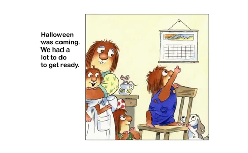 17.Trickortreat_Frank（小毛怪）老师爆笑阅读单词课（50个故事3000词）_小炸毛爆笑故事单词课课件