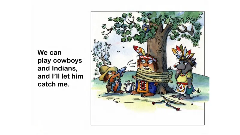 04.JustMeAndMyLittleBrother_Frank（小毛怪）老师爆笑阅读单词课（50个故事3000词）_小炸毛爆笑故事单词课课件