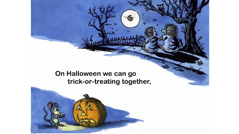 04.JustMeAndMyLittleBrother_Frank（小毛怪）老师爆笑阅读单词课（50个故事3000词）_小炸毛爆笑故事单词课课件