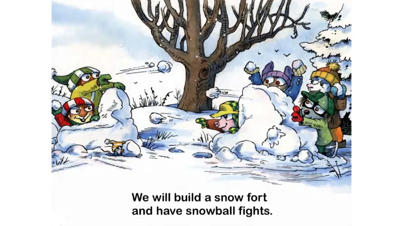 04.JustMeAndMyLittleBrother_Frank（小毛怪）老师爆笑阅读单词课（50个故事3000词）_小炸毛爆笑故事单词课课件