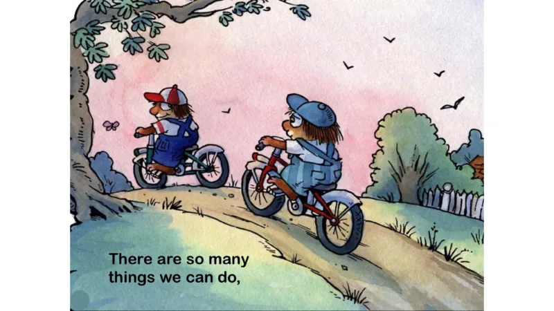 04.JustMeAndMyLittleBrother_Frank（小毛怪）老师爆笑阅读单词课（50个故事3000词）_小炸毛爆笑故事单词课课件