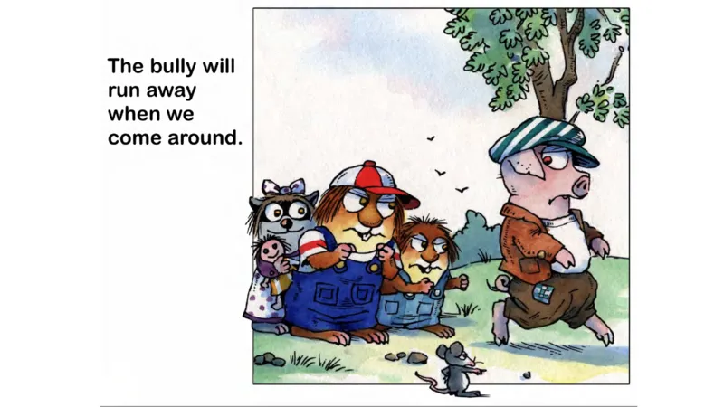 04.JustMeAndMyLittleBrother_Frank（小毛怪）老师爆笑阅读单词课（50个故事3000词）_小炸毛爆笑故事单词课课件